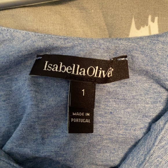 Size small rouched light blue dress - Picture 4 of 4